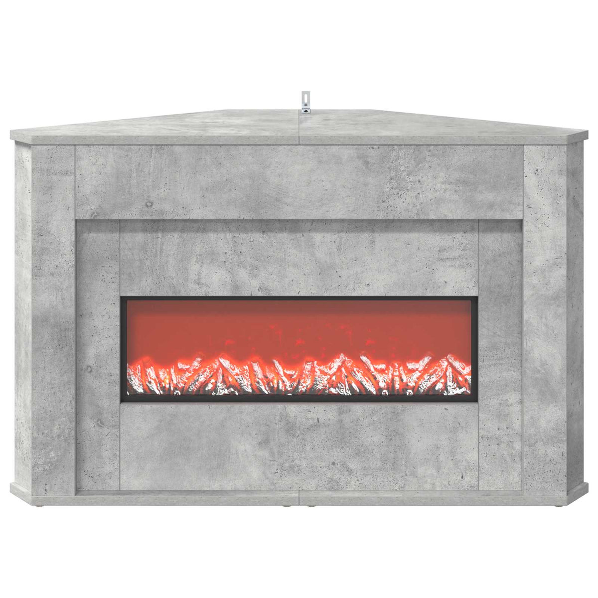 Τζάκι με ταινία LED Σκυρόδεμα 95 x 42,5 x 60 cm - Pakobazaar
