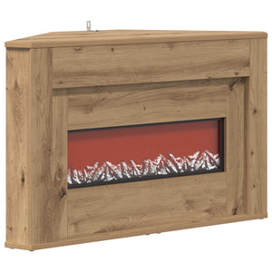 Τζάκι με ταινία LED Artisan Δρυς 95 x 42,5 x 60 cm - Pakobazaar