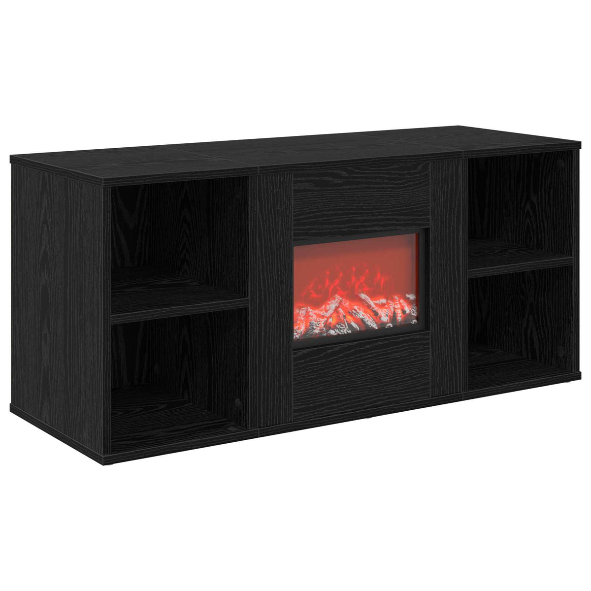 Ηλεκτρικό τζάκι Μαύρη Δρυς 100 x 37 x 45,5 cm - Pakobazaar