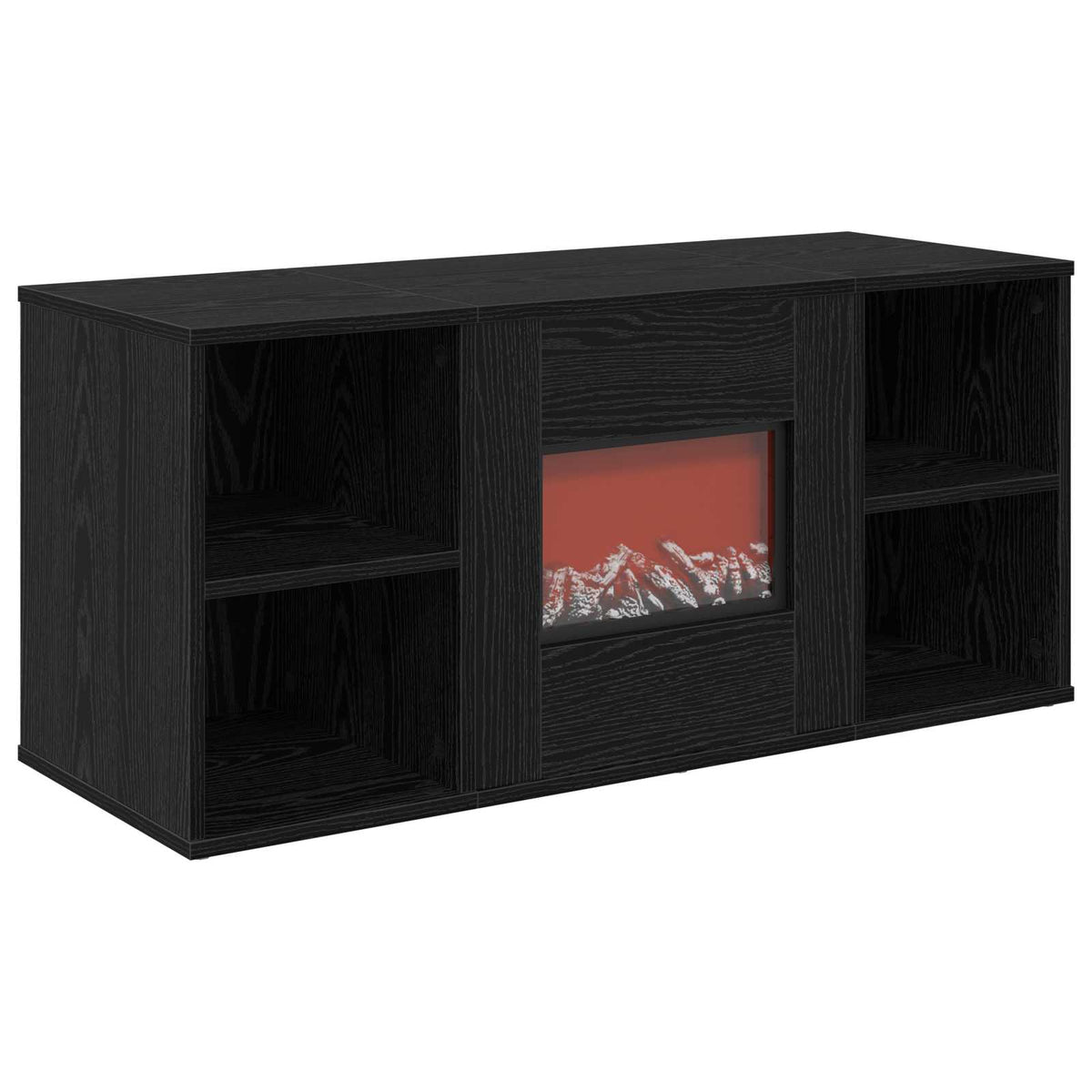 Ηλεκτρικό τζάκι Μαύρη Δρυς 100 x 37 x 45,5 cm - Pakobazaar