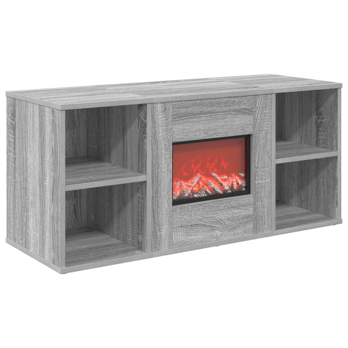 Ηλεκτρικό τζάκι Γκρι Sonoma 100 x 37 x 45,5 cm - Pakobazaar
