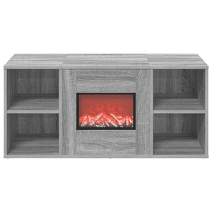 Ηλεκτρικό τζάκι Γκρι Sonoma 100 x 37 x 45,5 cm - Pakobazaar