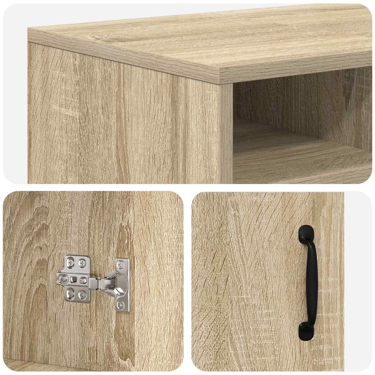 Ηλεκτρικό τζάκι Sonoma 100 x 33 x 55 cm Επεξεργασμένο ξύλο - Pakobazaar