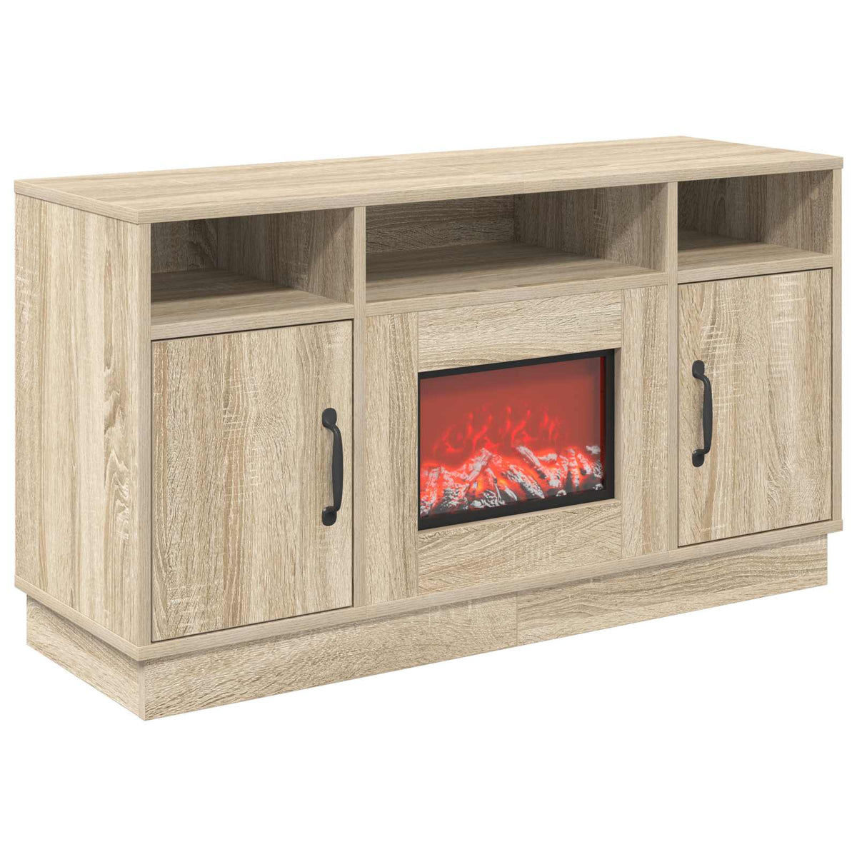 Ηλεκτρικό τζάκι Sonoma 100 x 33 x 55 cm Επεξεργασμένο ξύλο - Pakobazaar