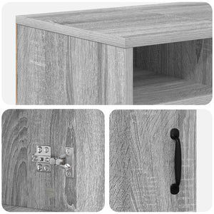 Ηλεκτρικό τζάκι Γκρι Sonoma 100 x 33 x 55 cm Επεξεργασμένο ξύλο