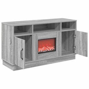 Ηλεκτρικό τζάκι Γκρι Sonoma 100 x 33 x 55 cm Επεξεργασμένο ξύλο