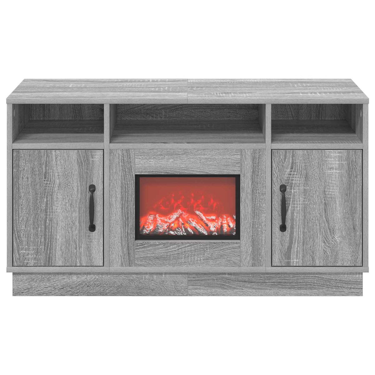 Ηλεκτρικό τζάκι Γκρι Sonoma 100 x 33 x 55 cm Επεξεργασμένο ξύλο