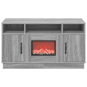 Ηλεκτρικό τζάκι Γκρι Sonoma 100 x 33 x 55 cm Επεξεργασμένο ξύλο