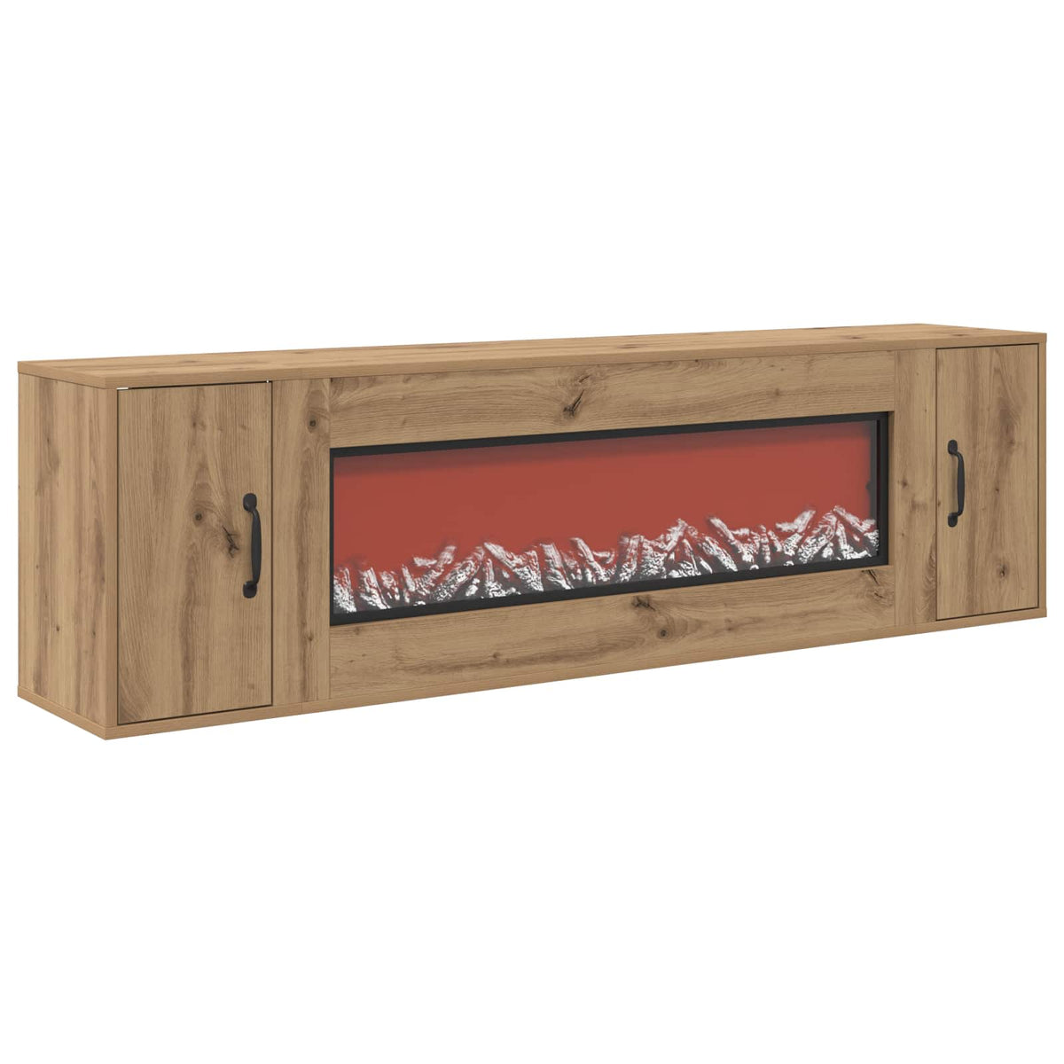 Ηλεκτρικό τζάκι Artisan Δρυς 155 x 30 x 44 cm - Pakobazaar