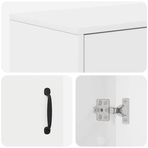 Ηλεκτρικό τζάκι Λευκό 110 x 30 x 36,5 cm Επεξεργασμένο ξύλο - Pakobazaar