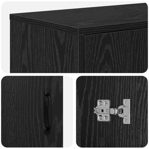 Ηλεκτρικό τζάκι Μαύρη Δρυς 110 x 30 x 36,5 cm - Pakobazaar