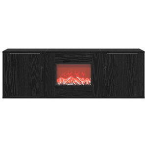 Ηλεκτρικό τζάκι Μαύρη Δρυς 110 x 30 x 36,5 cm - Pakobazaar