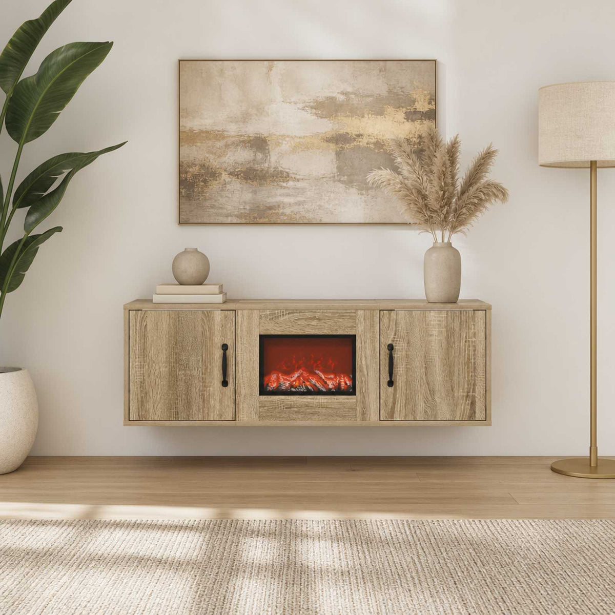 Ηλεκτρικό τζάκι Sonoma 110 x 30 x 36,5 cm Επεξεργασμένο ξύλο - Pakobazaar