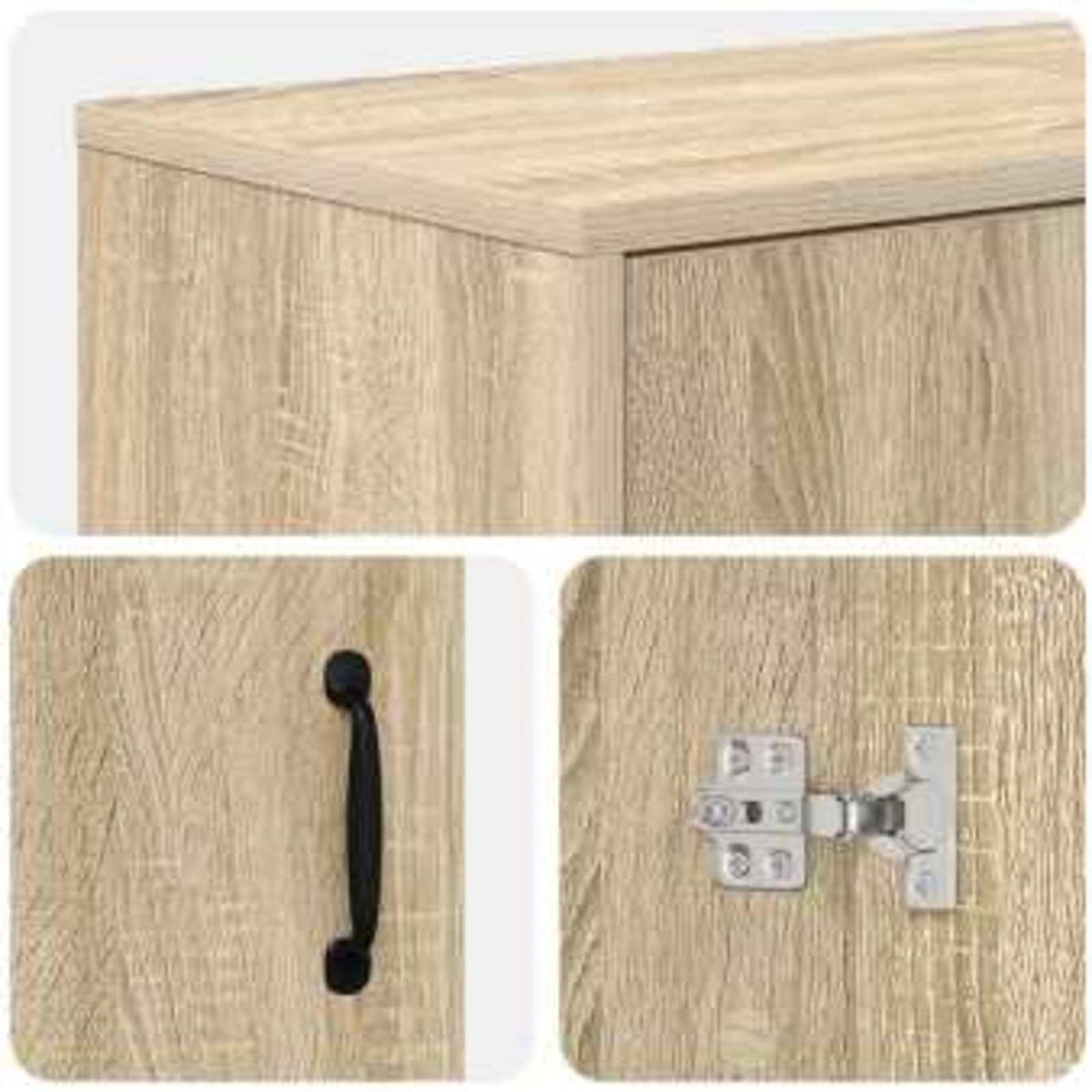 Ηλεκτρικό τζάκι Sonoma 110 x 30 x 36,5 cm Επεξεργασμένο ξύλο - Pakobazaar