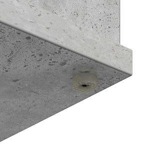 Ηλεκτρικό τζάκι Σκυρόδεμα 47 x 18 x 48 cm Επεξεργασμένο ξύλο - Pakobazaar