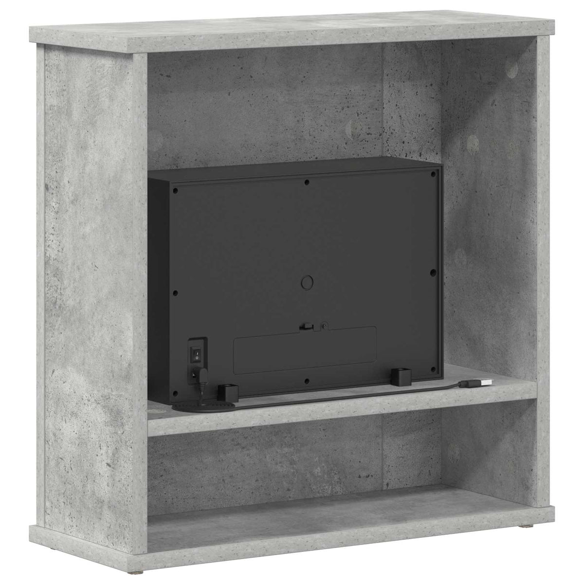 Ηλεκτρικό τζάκι Σκυρόδεμα 47 x 18 x 48 cm Επεξεργασμένο ξύλο - Pakobazaar