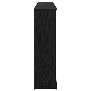 Τζάκι με ταινία LED Μαύρη Δρυς 130 x 20 x 69,5 cm - Pakobazaar