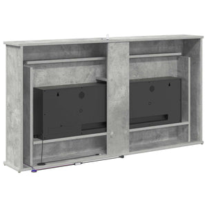Τζάκι με ταινία LED Σκυρόδεμα 130 x 20 x 69,5 cm - Pakobazaar