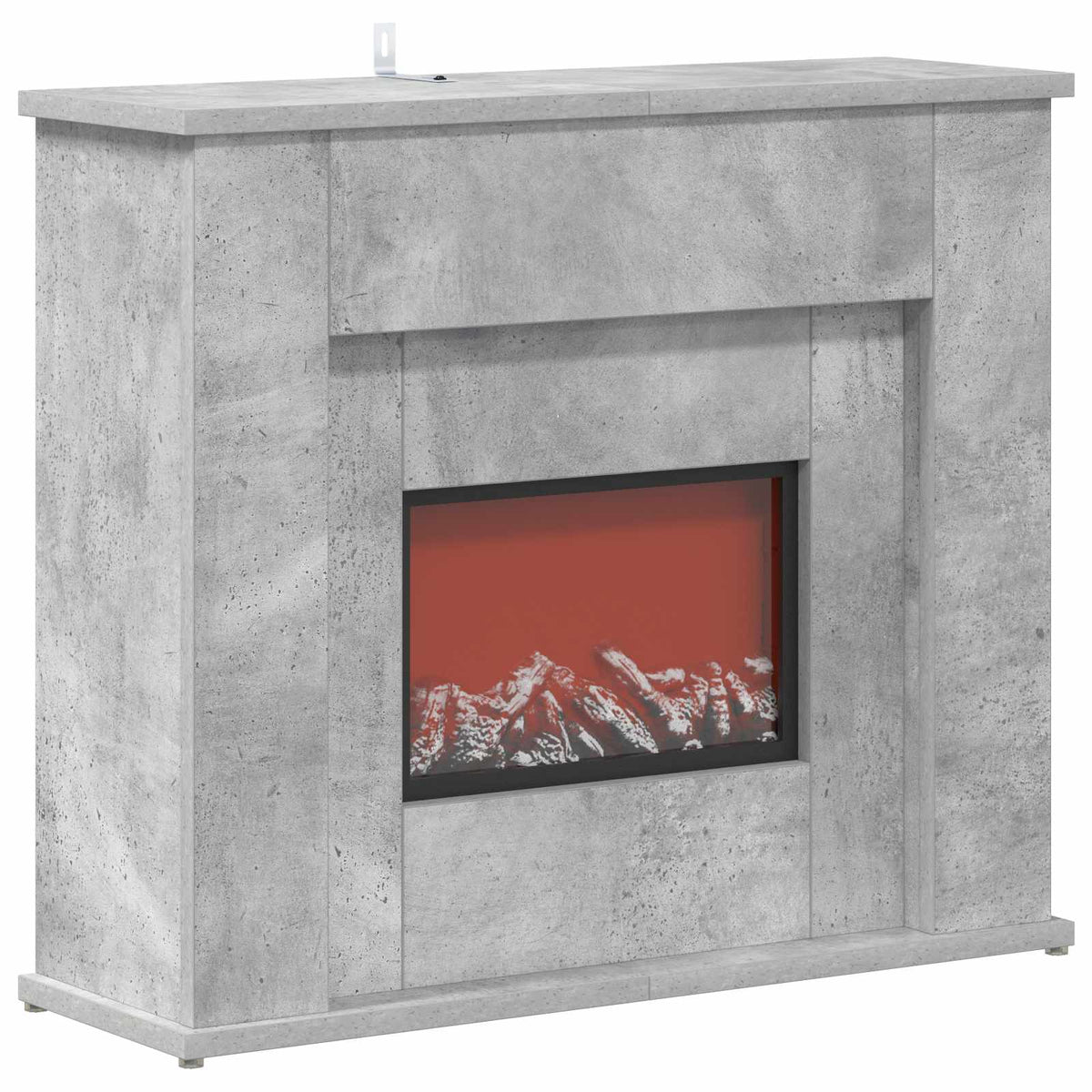 Τζάκι με ταινία LED Σκυρόδεμα 63 x 20 x 54,5 cm - Pakobazaar
