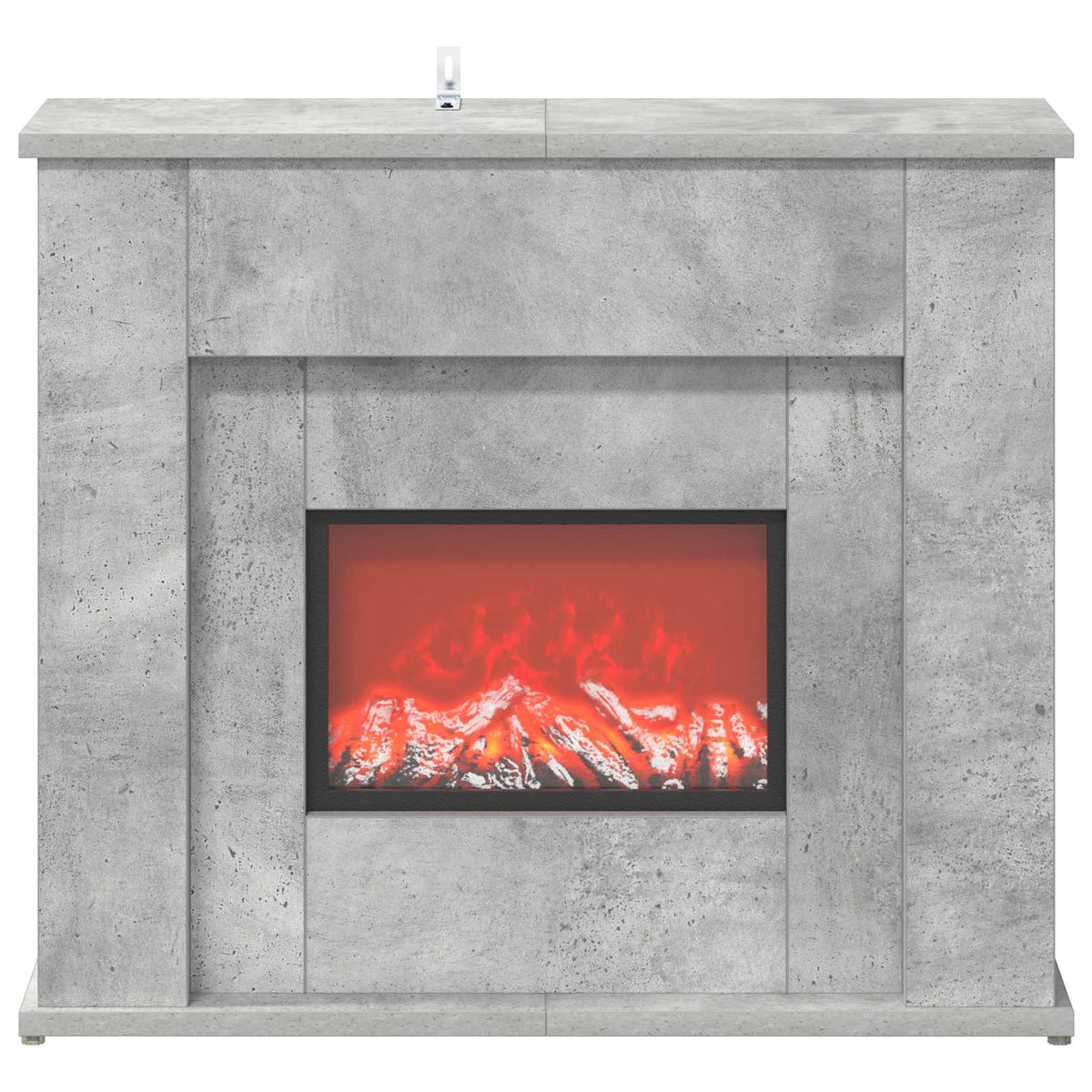 Τζάκι με ταινία LED Σκυρόδεμα 63 x 20 x 54,5 cm - Pakobazaar