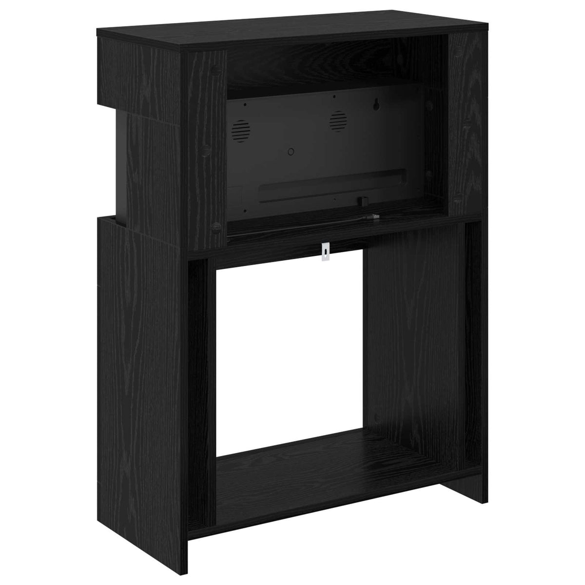 Ηλεκτρικό τζάκι Μαύρη Δρυς 64 x 30 x 87 cm Επεξεργασμένο ξύλο