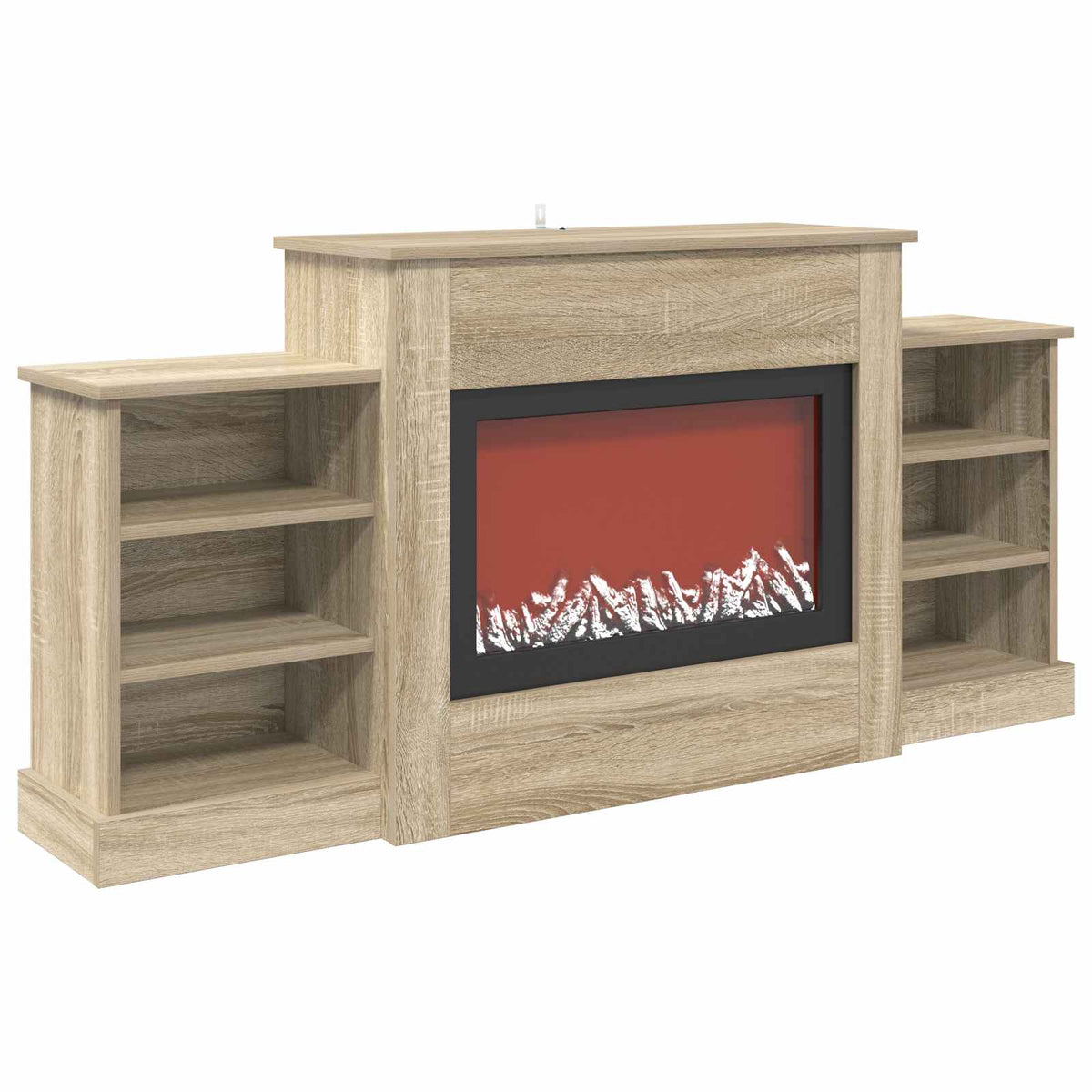 Ηλεκτρικό τζάκι Sonoma 140 x 30 x 67 cm Επεξεργασμένο ξύλο