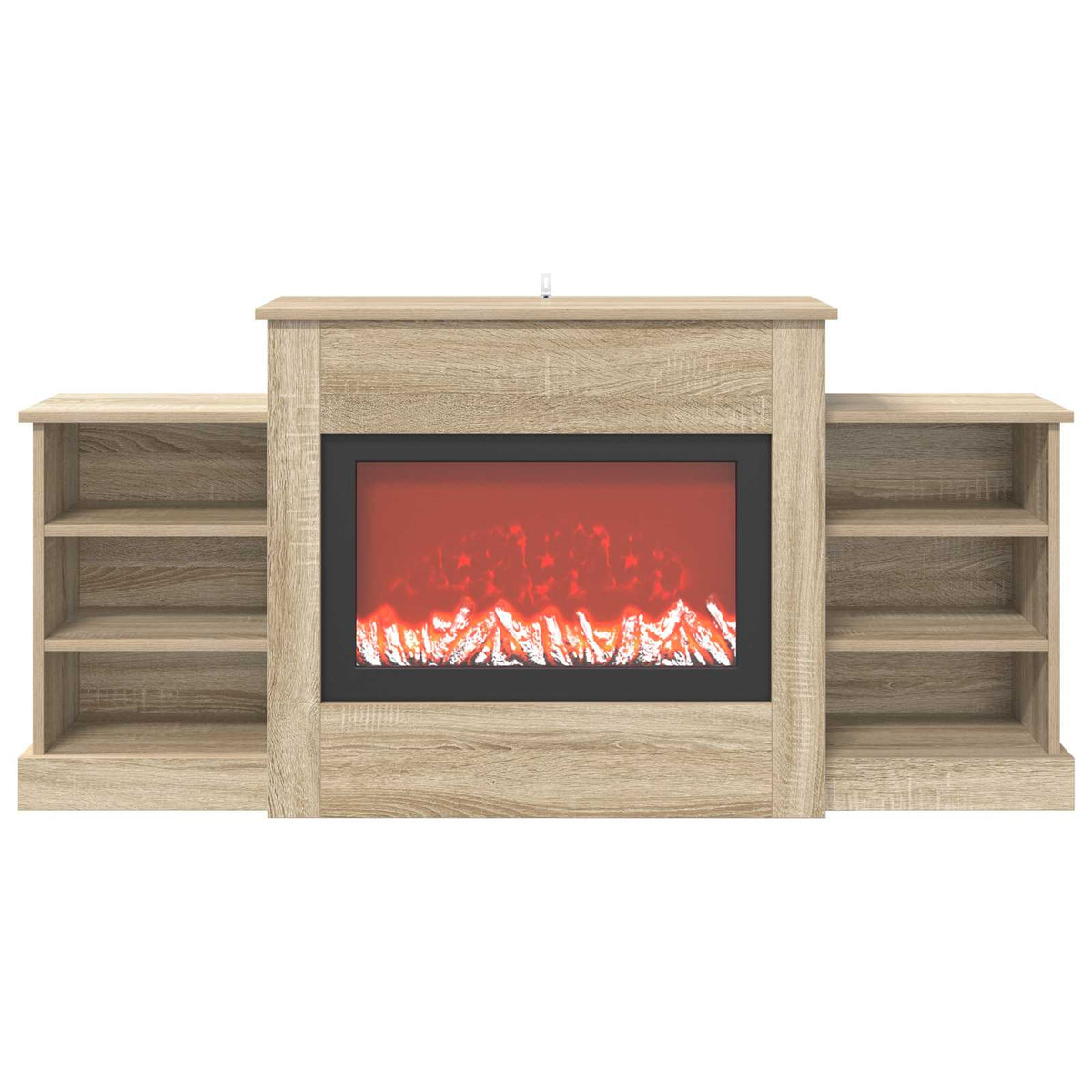 Ηλεκτρικό τζάκι Sonoma 140 x 30 x 67 cm Επεξεργασμένο ξύλο