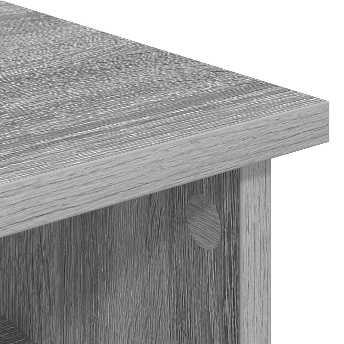 Ηλεκτρικό τζάκι Γκρι Sonoma 140 x 30 x 67 cm Επεξεργασμένο ξύλο - Pakobazaar