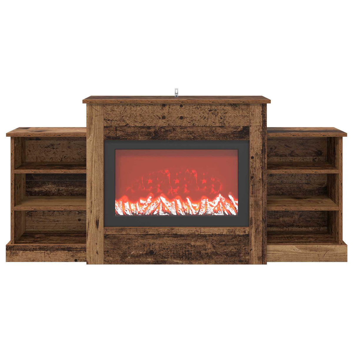 Ηλεκτρικό τζάκι Παλαιωμένο ξύλο 140 x 30 x 67 cm - Pakobazaar
