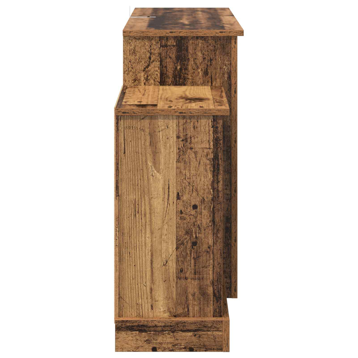 Ηλεκτρικό τζάκι Παλαιωμένο ξύλο 140 x 30 x 67 cm - Pakobazaar
