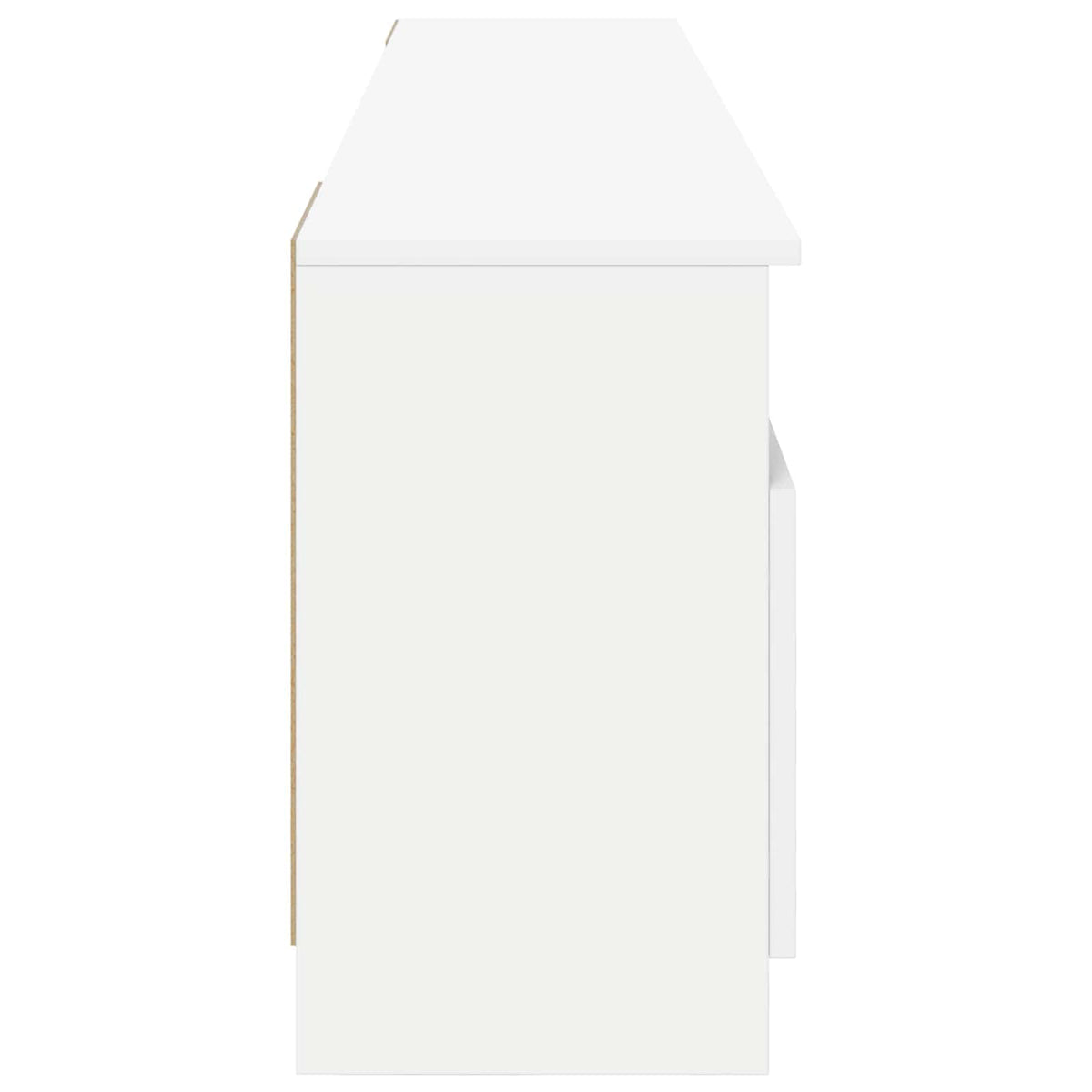 Ηλεκτρικό τζάκι Λευκό 165 x 28,5 x 47 cm Επεξεργασμένο ξύλο