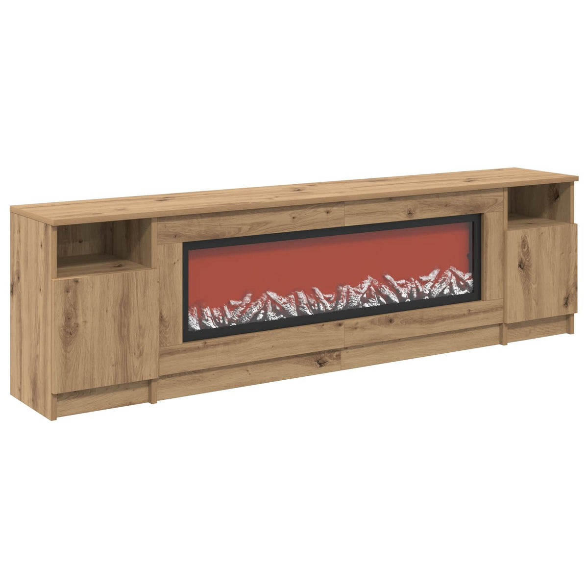 Ηλεκτρικό τζάκι Artisan Δρυς 165 x 28,5 x 47 cm