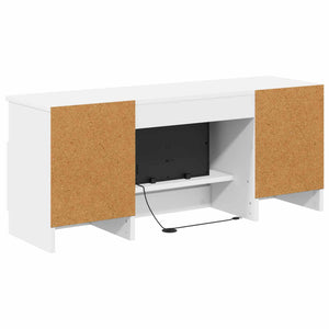 Ηλεκτρικό τζάκι Λευκό 98 x 28,5 x 40,5 cm Επεξεργασμένο ξύλο