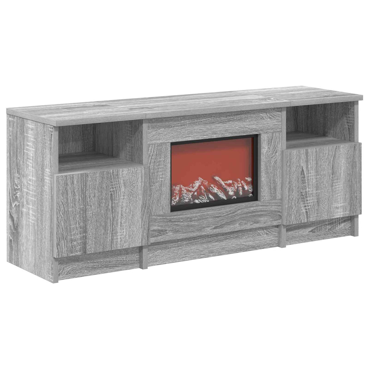 Ηλεκτρικό τζάκι Γκρι Sonoma 98 x 28,5 x 40,5 cm