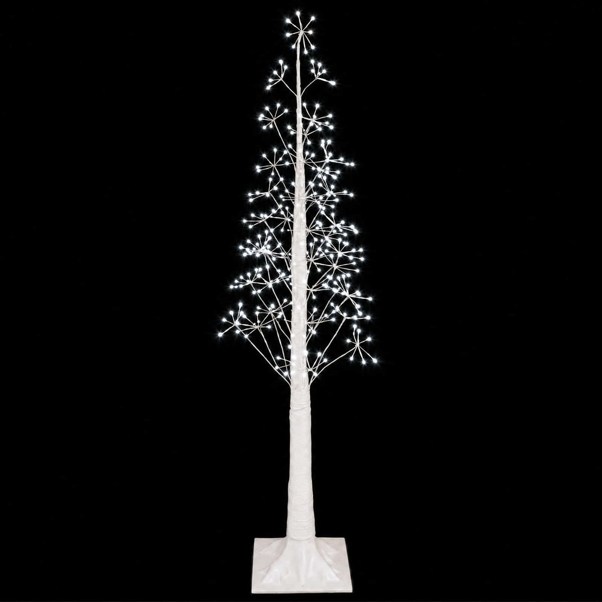 Χριστουγεννιάτικο δέντρο starburst Λευκό 17 x 17 x 150 cm