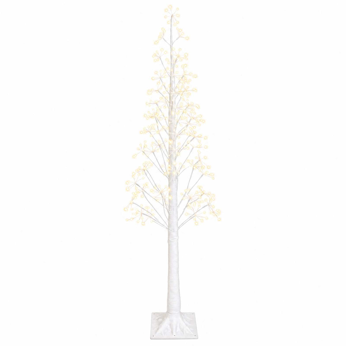 Χριστουγεννιάτικο δέντρο starburst Λευκό 180 cm Πλαστικό