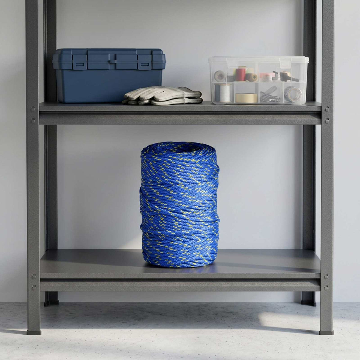 Σχοινί γενικής χρήσης πολλαπλών χρήσεων 2 χιλ. 250 m Μπλε PP - Pakobazaar