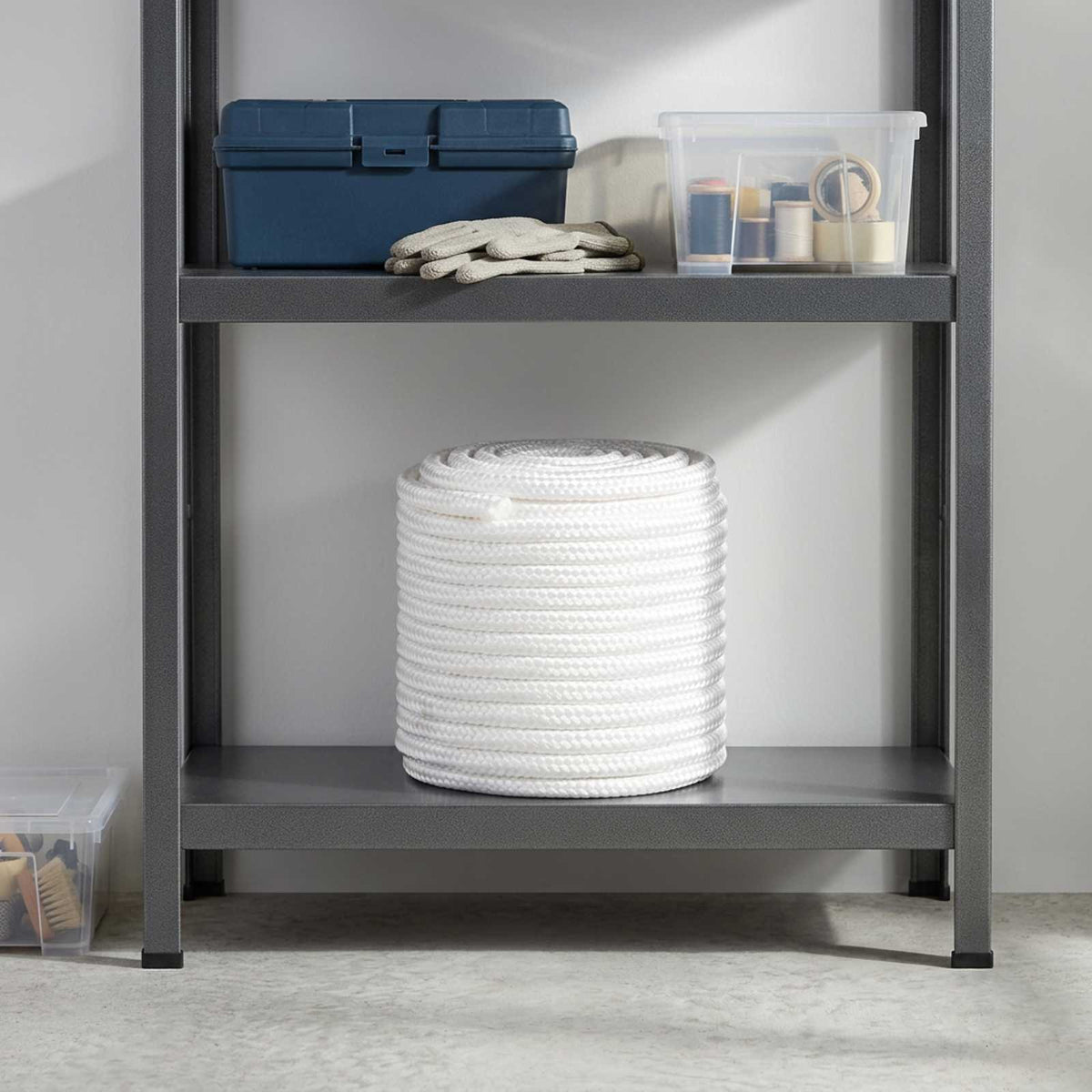 Σχοινί γενικής χρήσης πολλαπλών χρήσεων 16 χιλ. 250 m Λευκό PP