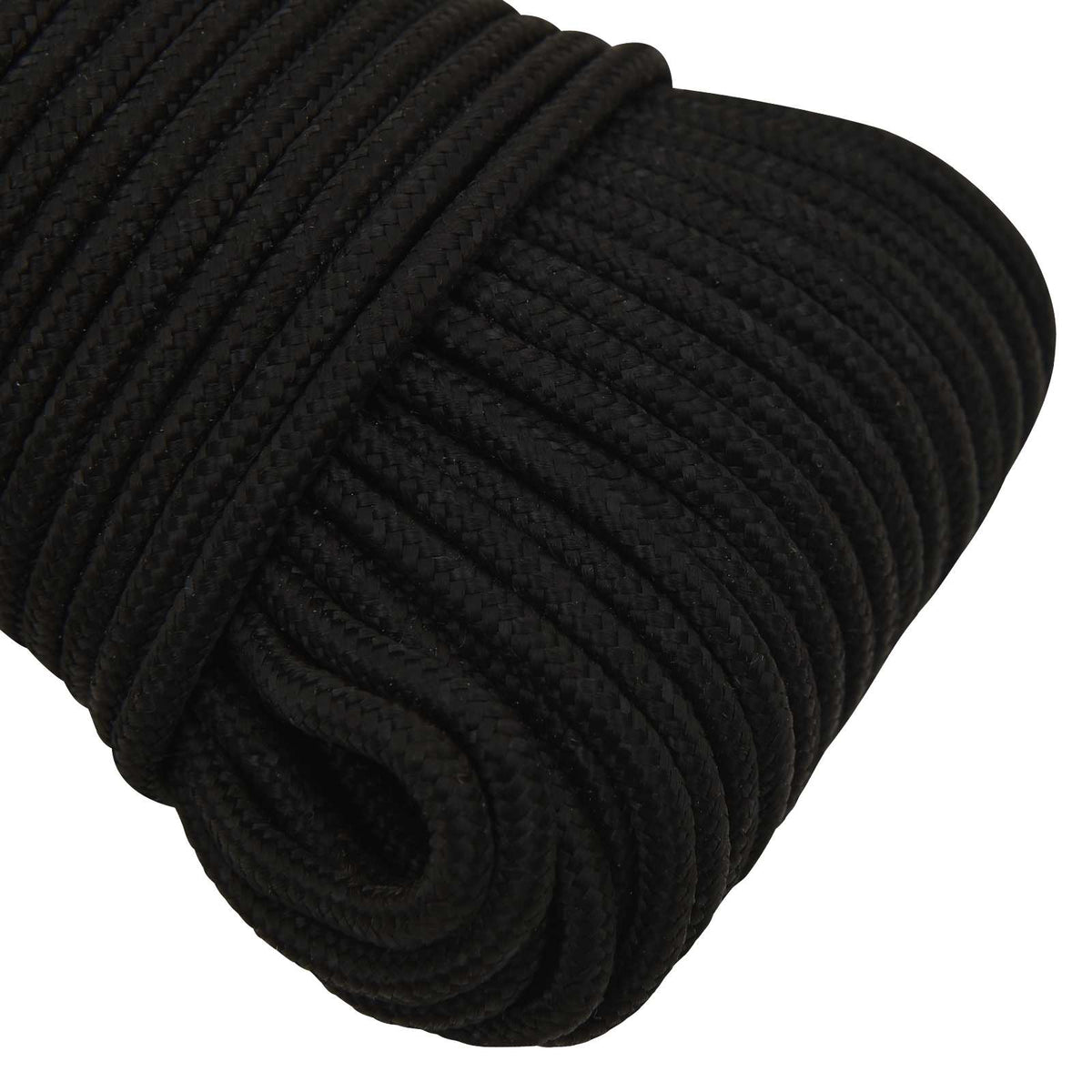 Σχοινί γενικής χρήσης πολλαπλών χρήσεων 5 χιλ. 50 m Μαύρο - Pakobazaar
