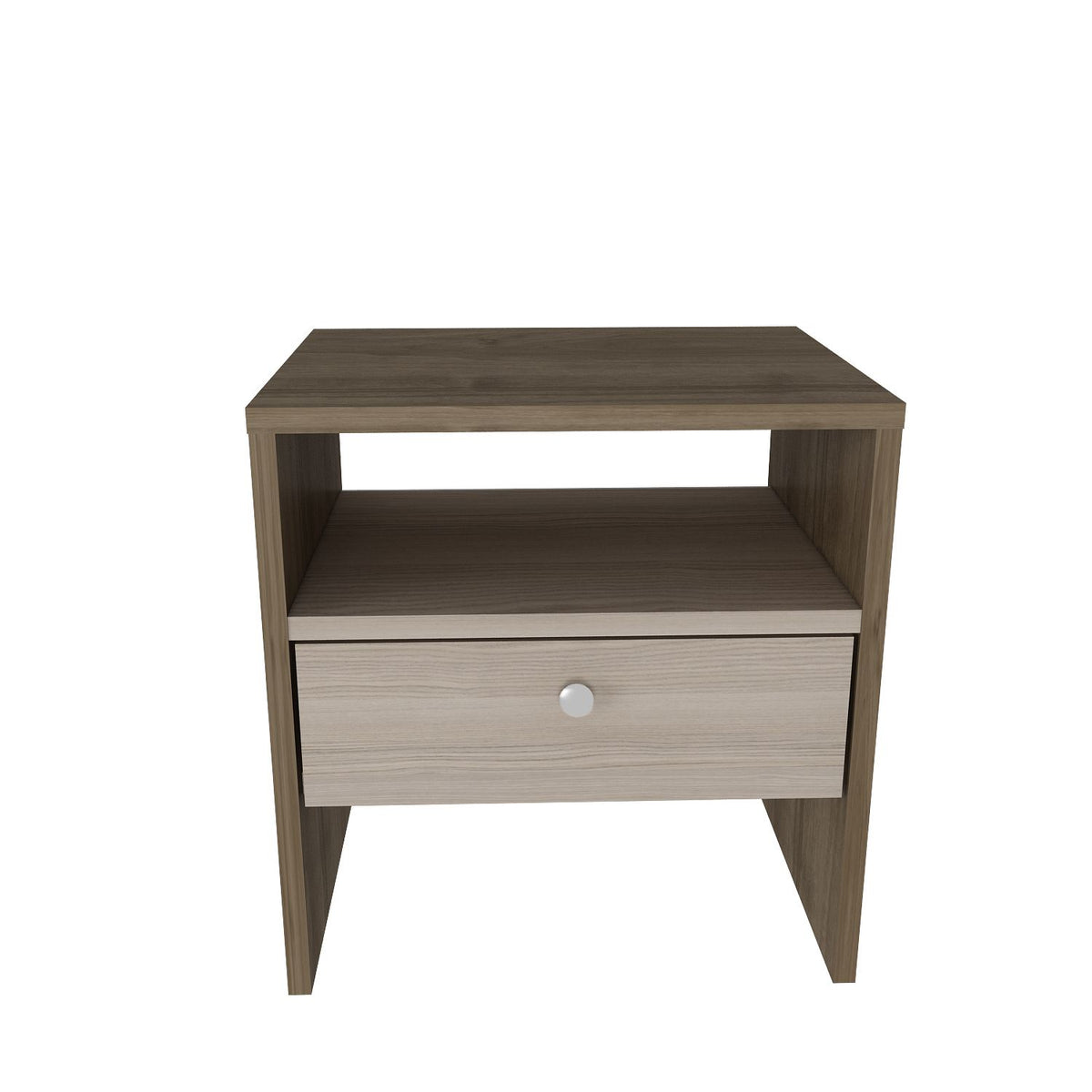Κομοδίνο Mandraki Καρυδί - Cordoba 45x35x46.8 εκ. Μελαμίνης