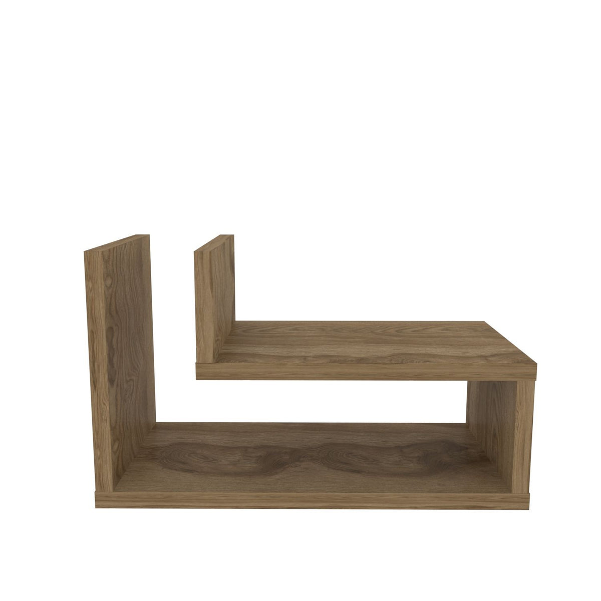 Κομοδίνο Asfaka Δρυς Oud 45x22x26.8 εκ. Μελαμίνης