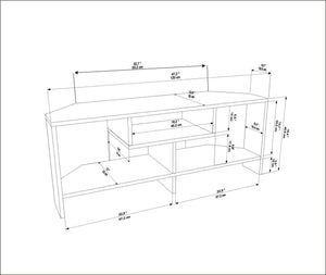 Έπιπλο Τηλεόρασης Avlonari Πράσινο 120x35x46.8 εκ. Μελαμίνης