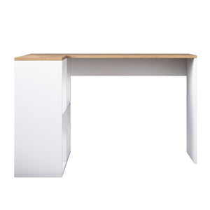 Γραφείο Larissa Δρυς - Λευκό 120x50x74.8 εκ. Μελαμίνης