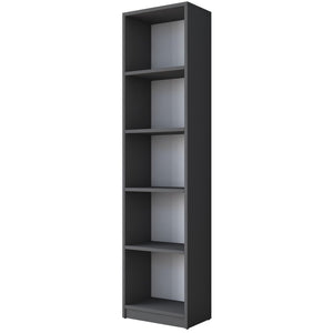 Γραφείο Aristi Καρυδί - Ανθρακί 120x50x161.8 εκ. Μελαμίνης
