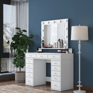 Τουαλέτα Chrysafa Λευκό 120x44.5x81.6 εκ. Μελαμίνης