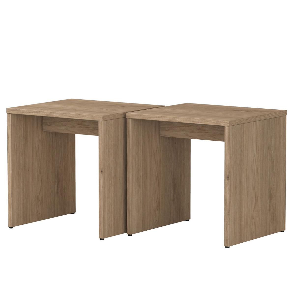 Τραπεζάκια Σαλονιού Σετ 2τμχ Karavostasis Travertine 90x40x44.8 εκ. Μελαμίνης
