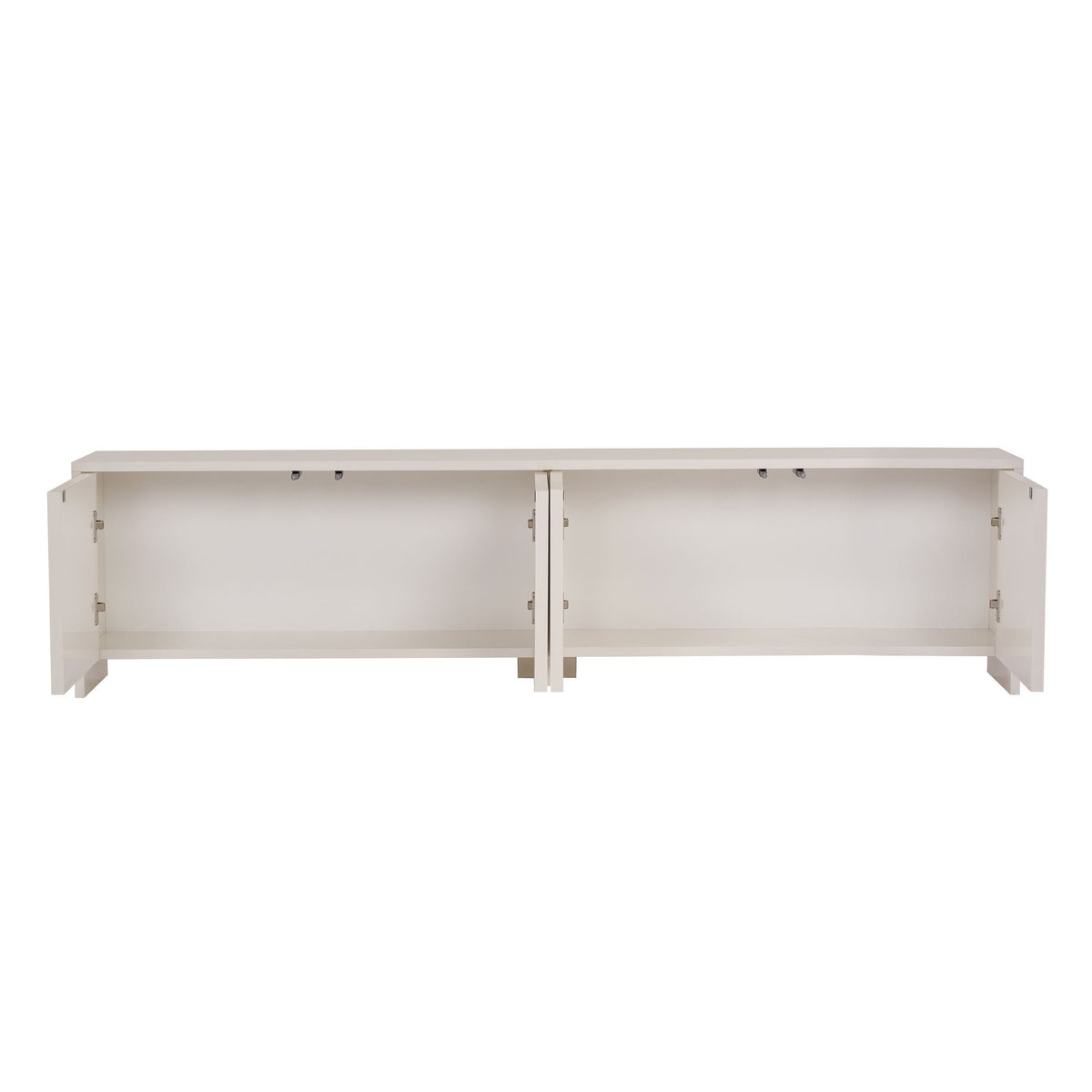 Έπιπλο Τηλεόρασης Sounio Κρεμ 180x32x45 εκ. Μελαμίνης - Pakobazaar