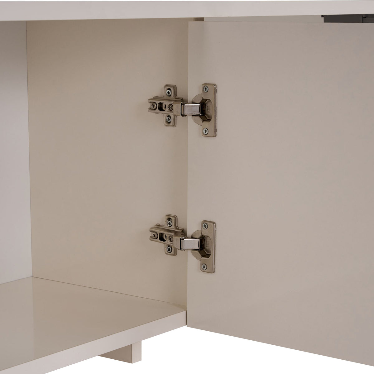 Έπιπλο Τηλεόρασης Sounio Κρεμ 180x32x45 εκ. Μελαμίνης - Pakobazaar