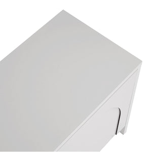 Έπιπλο Τηλεόρασης Sounio Λευκό 180x32x45 εκ. Μελαμίνης