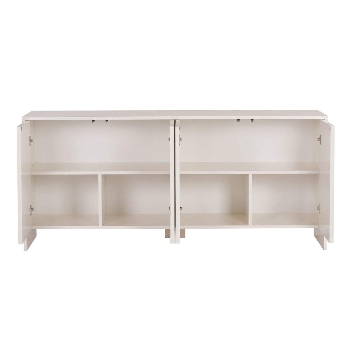 Κονσόλα Nemea Κρεμ 180x45x80 εκ. Μελαμίνης